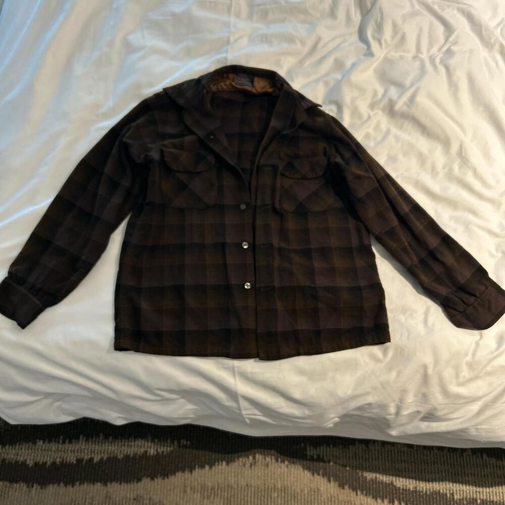 1960's Pendleton Men's Plaid Board Shirt